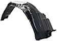 Front, Passenger Side Fender Liner, SE Model, 6 Cyl., 3.5L Engine