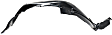 Front, Driver Side Fender Liner, Inner Panel, 20 Inch Wheels, 6 Cyl., 4.0L Engine