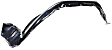 Front, Driver Side Fender Liner, Inner Panel, 20 Inch Wheels, 6 Cyl., 4.0L Engine