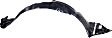 Front, Passenger Side Fender Liner, 4 Cyl., 1.8L Engine