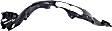 Front, Passenger Side Fender Liner, 4 Cyl., 1.8L Engine