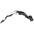 Front, Driver Side Fender Liner, 4 Cyl., 1.8L Engine