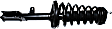 Rear, Passenger Side Fully Loaded Strut, 3.0L Engine