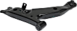 Front, Passenger Side, Lower Control Arm, without Ball Joint