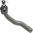 Front, Driver Side, Outer Tie Rod End