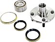 Front, Driver or Passenger Side Wheel Hub, With Bearing, 4 x 3.94 in. Bolt Pattern