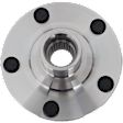 Front, Driver or Passenger Side Wheel Hub, 5 Lugs, With Bearing