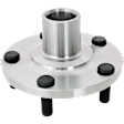 Front, Driver or Passenger Side Wheel Hub, 5 Lugs, With Bearing