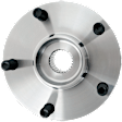 Front, Driver or Passenger Side Wheel Hub, 5 Lugs, With Bearing