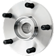 Front, Driver or Passenger Side Wheel Hub, 5 Lugs, With Bearing