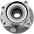 Front, Driver or Passenger Side Wheel Hub, With Bearing, 5 x 3.94 in. Bolt Pattern, 4 Cyl., 1.5L Engine, FWD