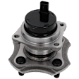 Rear, Driver or Passenger Side Wheel Hub, With Bearing, With Sensor, 4 x 3.94 in. Bolt Pattern, Base Model, 4 Cyl., 1.5L Engine, FWD