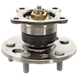 Rear, Driver or Passenger Side Wheel Hub, 5 Lugs, With Bearing