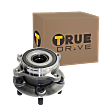 Front, Driver or Passenger Side Wheel Hub, With Bearing, 5 x 3.94 in. Bolt Pattern, 4 Cyl., 1.8L Engine, Front Wheel Drive
