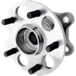 Rear, Driver or Passenger Side Wheel Hub, With Bearing, 5 x 4.5 in. Bolt Pattern, AWD