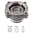 Rear Wheel Bearing Assembly Passenger side