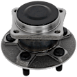 Rear, Driver or Passenger Side Wheel Hub, With Bearing, 5 x 3.94 in. Bolt Pattern, 4 Cyl., 1.8L Engine