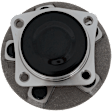 Rear, Driver or Passenger Side Wheel Hub, With Bearing, 5 x 3.94 in. Bolt Pattern, 4 Cyl., 1.8L Engine
