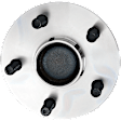 Rear, Driver or Passenger Side Wheel Hub, With Bearing, 5 x 3.94 in. Bolt Pattern, 4 Cyl., 1.8L Engine