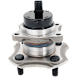 Rear, Driver or Passenger Side Wheel Hub, With Bearing, With Sensor, 4 x 3.94 in. Bolt Pattern, Base Model, 4 Cyl., 1.5L Engine, FWD