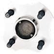 Rear, Driver or Passenger Side Wheel Hub, With Bearing, With Sensor, 4 x 3.94 in. Bolt Pattern, Base Model, 4 Cyl., 1.5L Engine, FWD