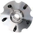 Rear, Driver or Passenger Side Wheel Hub, 5 Lugs, with Bearing, 5 x 4.5 in. Bolt Pattern