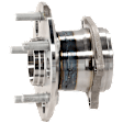 Rear, Driver or Passenger Side Wheel Hub, With Bearing, 5 x 4.49 in. Bolt Pattern, AWD