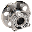 Rear, Driver or Passenger Side Wheel Hub, With Bearing, 5 x 4.49 in. Bolt Pattern, AWD