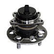 Rear, Driver or Passenger Side Wheel Hub, With Bearing, With Sensor, 4 x 3.94 in. Bolt Pattern