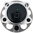 Rear, Driver or Passenger Side Wheel Hub, With Bearing, With Sensor, 5 x 3.94 in. Bolt Pattern, 4 Cyl., 1.8L Engine, FWD