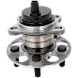 Rear, Driver or Passenger Side Wheel Hub, With Bearing, With Sensor, 5 x 3.94 in. Bolt Pattern, 4 Cyl., 1.8L Engine, FWD