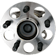 Rear, Driver or Passenger Side Wheel Hub, With Bearing, With Sensor, 5 x 3.94 in. Bolt Pattern, 4 Cyl., 1.8L Engine, FWD