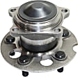 Rear, Driver or Passenger Side Wheel Hub, With Bearing, 5 x 4.5 in. Bolt Pattern, Base Model, 4 Cyl., 2.0L Engine