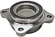 2008 Toyota FJ Cruiser - Front, Driver or Passenger Side Wheel Bearing, Sport Utility, 4-Wheel ABS, RWD