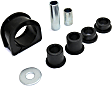 Steering Rack Bushing - Black, Rubber, Direct Fit, Kit