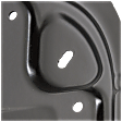 Front, Driver Side Engine Splash Shield, CAPA Certified