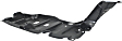 Driver Side Engine Splash Shield, 4 Cyl., 1.5L Engine
