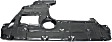 Front Engine Splash Shield, 4 Cyl., 2.5L Engine