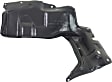 Front, Driver Side Engine Splash Shield