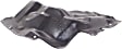 Front, Driver Side Engine Splash Shield