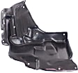 Front, Driver Side Engine Splash Shield