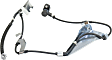 Front, Passenger Side ABS Speed Sensor, Base Model, 8 Cyl., 4.7L Engine