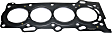 Cylinder Head Gasket, 4 Cyl., 1.8L Engine, Multi-Layered Steel