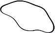 2006 Toyota Corolla LE - Main Drive Serpentine belt, 4 Cyl 1.8L, without A.C.