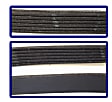 2006 Toyota Corolla LE - Main Drive Serpentine belt, 4 Cyl 1.8L, without A.C.