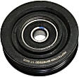 Accessory Belt Idler Pulley, Serpentine, Grooved, 0.8 in. width