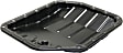 Transmission Pan, Black, Steel