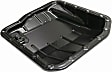 Transmission Pan, Black, Steel