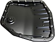 Transmission Pan, 4 Cyl., 1.8L Engine, Black, Steel, FWD