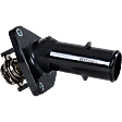 Thermostat Housing, GAS Engine, Includes Sensor and Gasket